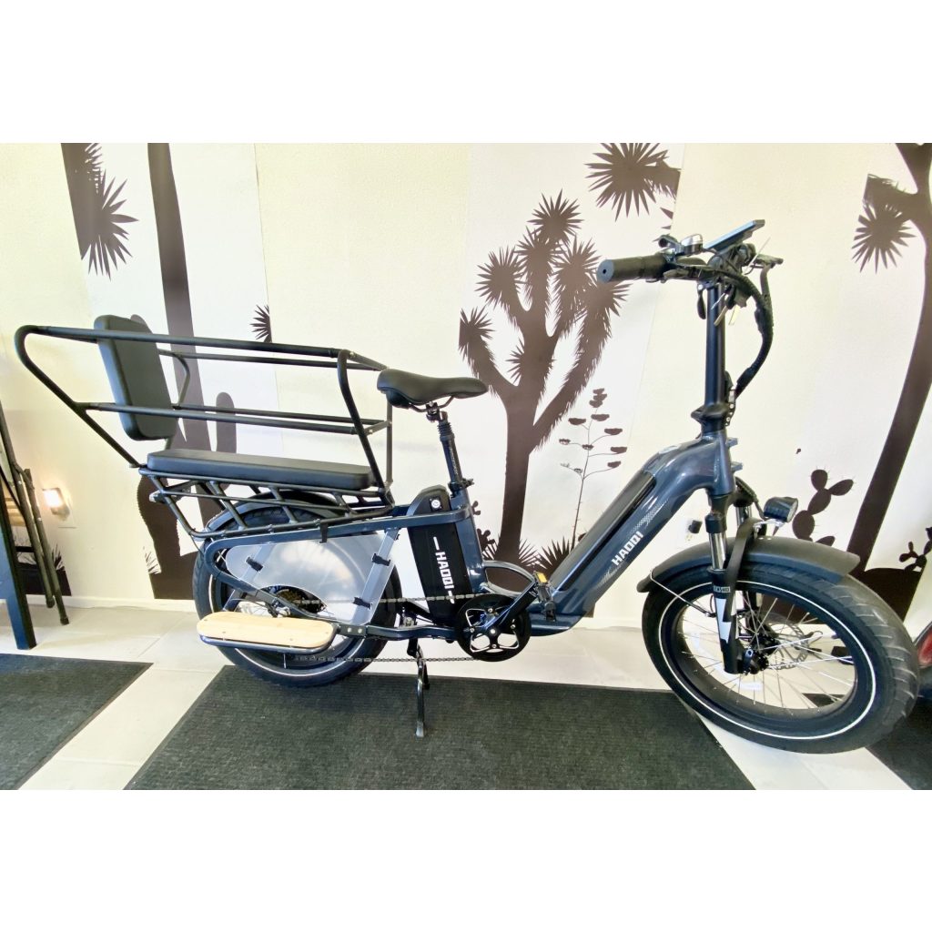 Haoqi Camel Cargo with Kid’s seat (up to 2 kids) eBike Rental